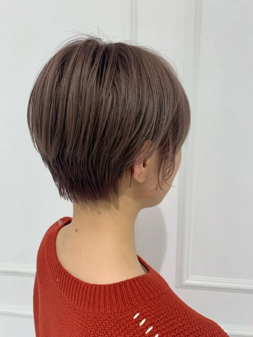 ショート カラー カット ヘアカラー なりたいを叶える /町野 朝哉のヘアスタイル