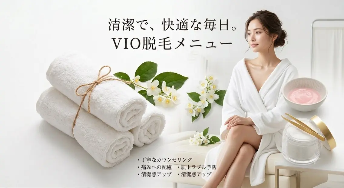【女性限定】水着やかわいい下着も自信を持って着こなせる◎ V.I.Oライン脱毛⭐️の写真
