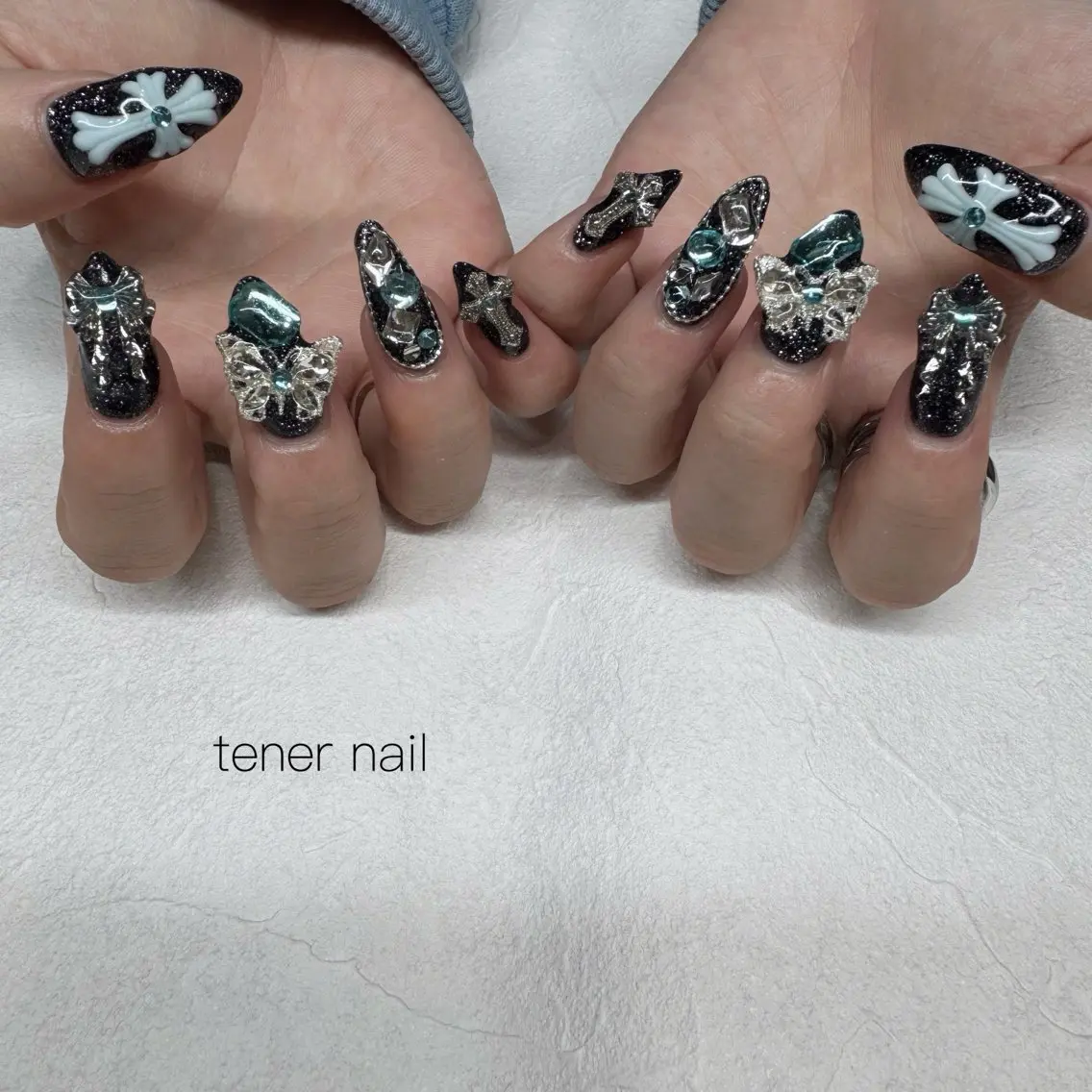 ネイル フラッシュネイル ハンドネイル テネルネイル tener nailのネイルデザイン