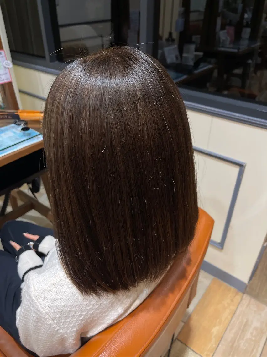 ミディアム カラー 近 大和のヘアスタイル