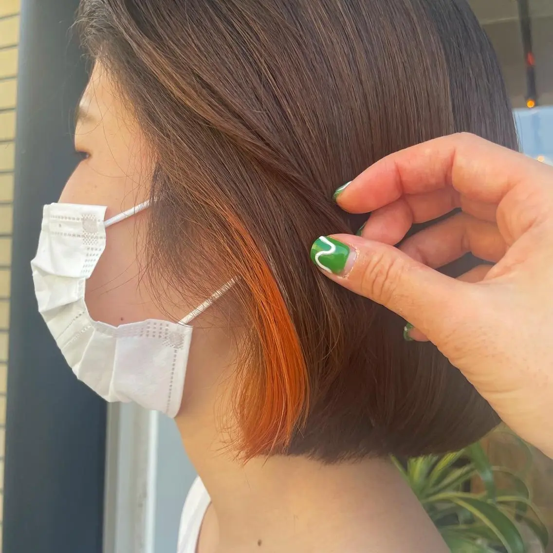 ショート カラー 鎌田 愛のヘアスタイル