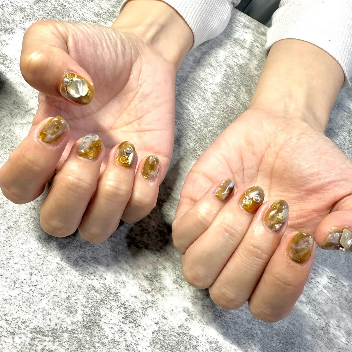 ネイル ニュアンスネイル ハンドネイル ★Rinail... .のネイルデザイン