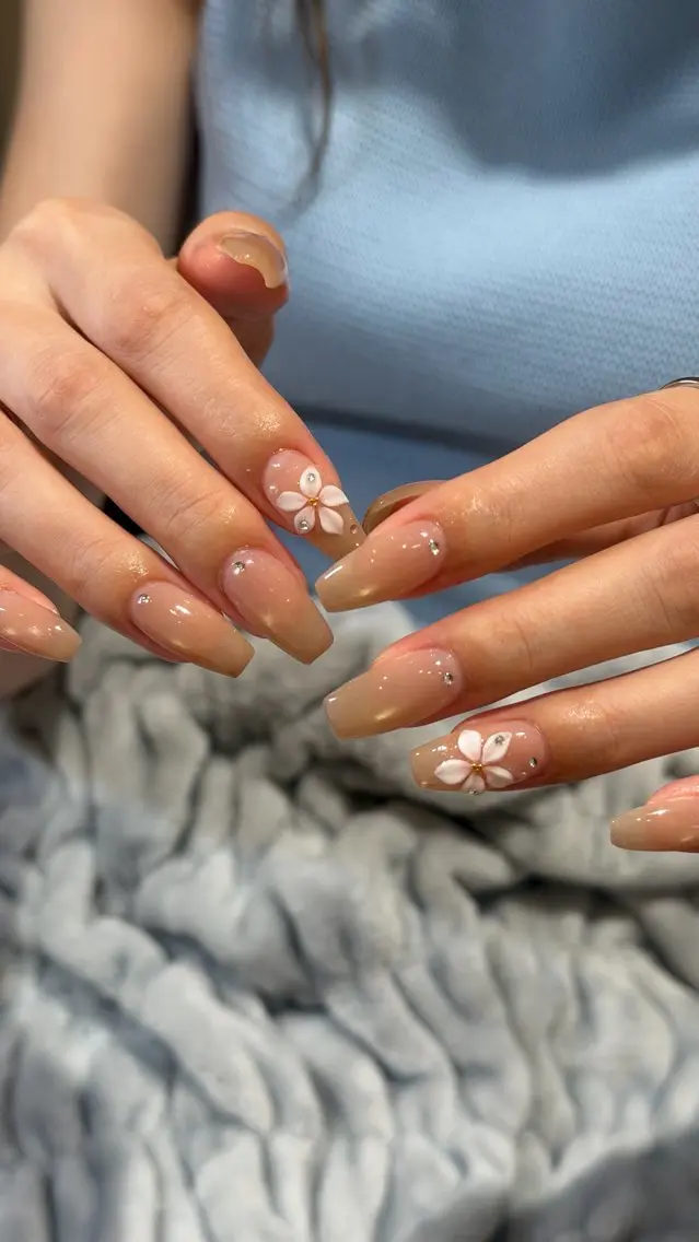 ネイル アートネイル フラワーネイル ハンドネイル NailAVANCE Ichikaのネイルデザイン