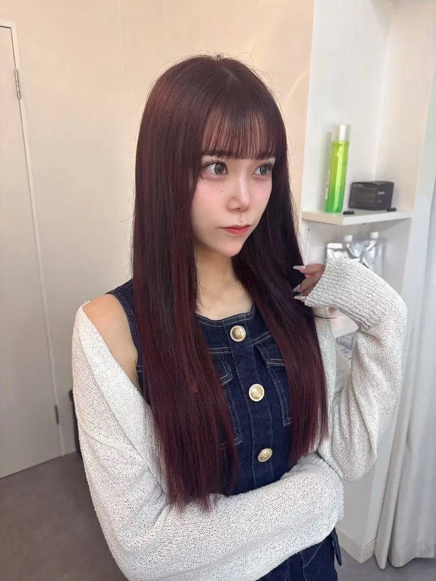 ロング エクステ ロング sayaka 池袋店/カットモデルのヘアスタイル