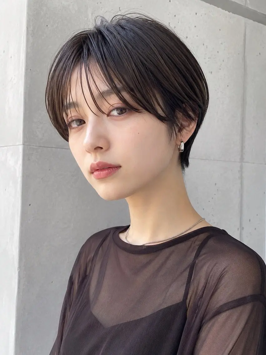 ショート ショートヘア カット カット 仁科 亮祐のヘアスタイル