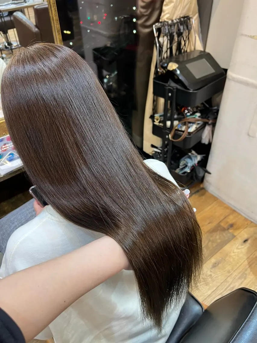 ロング ヘアカラー トリートメント るあ/カラー /トリートメント🫧のヘアスタイル