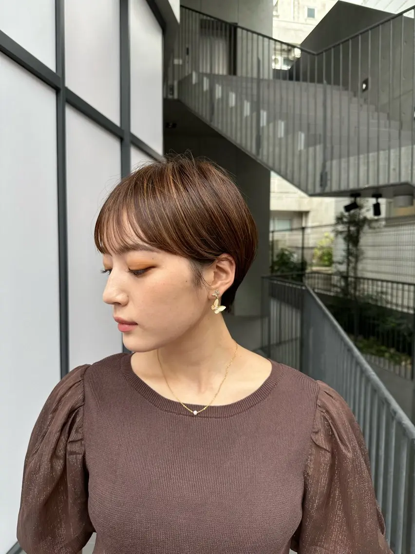ショート ショートヘア 土戸　空 /似合わせカットのヘアスタイル