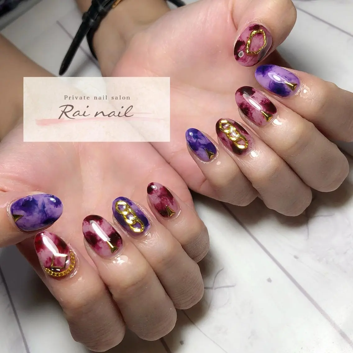 ネイル ハンドネイル Rai nail_ Risaのネイルデザイン