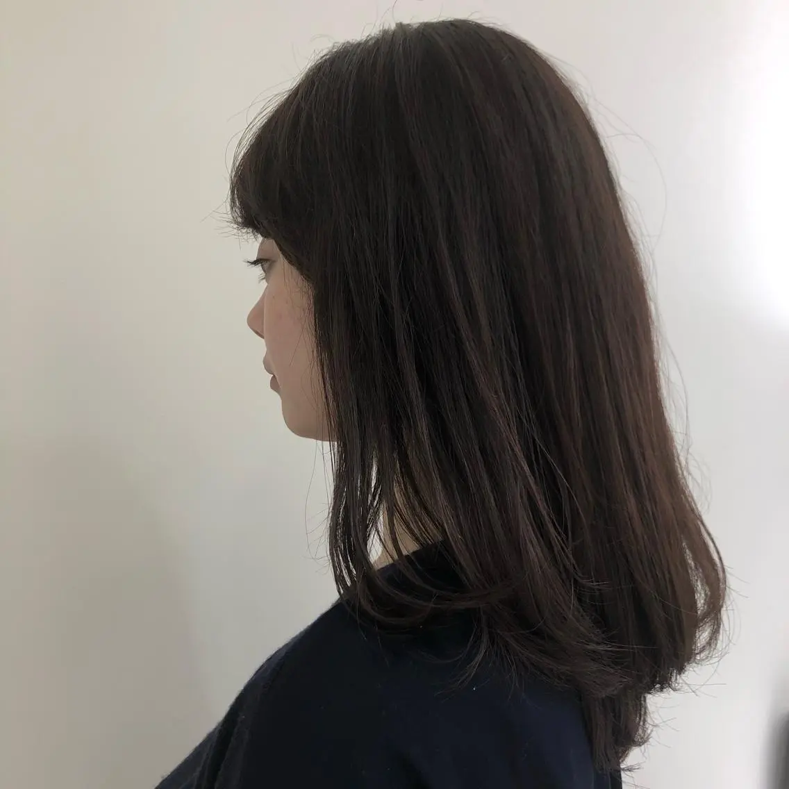セミロング カラー 【髪質改善】 梅田　聡のヘアスタイル
