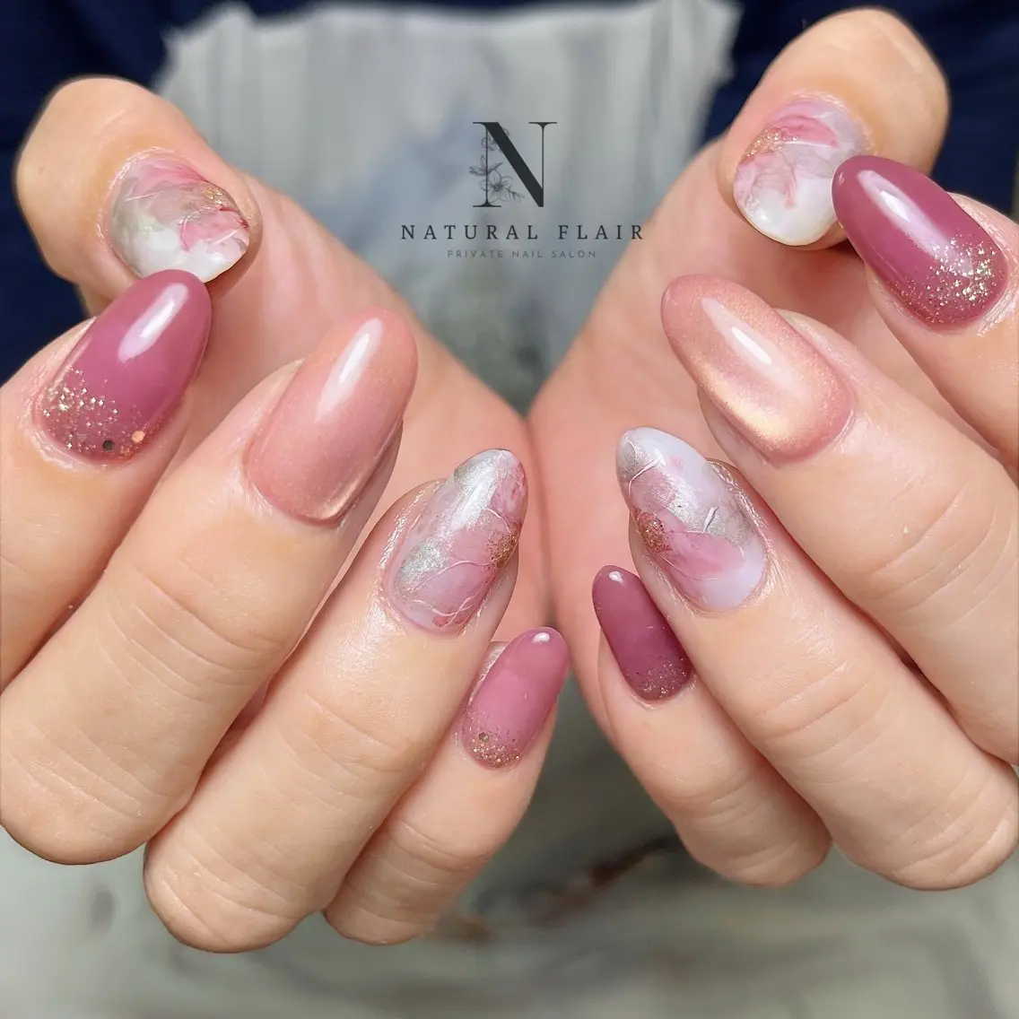 ネイル ハンドネイル natural flairのネイルデザイン