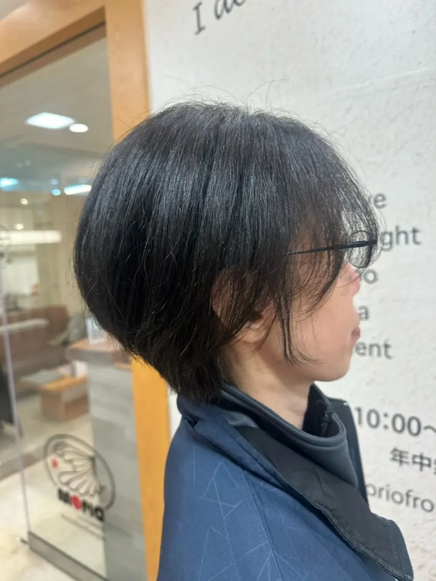 ショート 札幌カットモデル/ ショートカット/富田のヘアスタイル