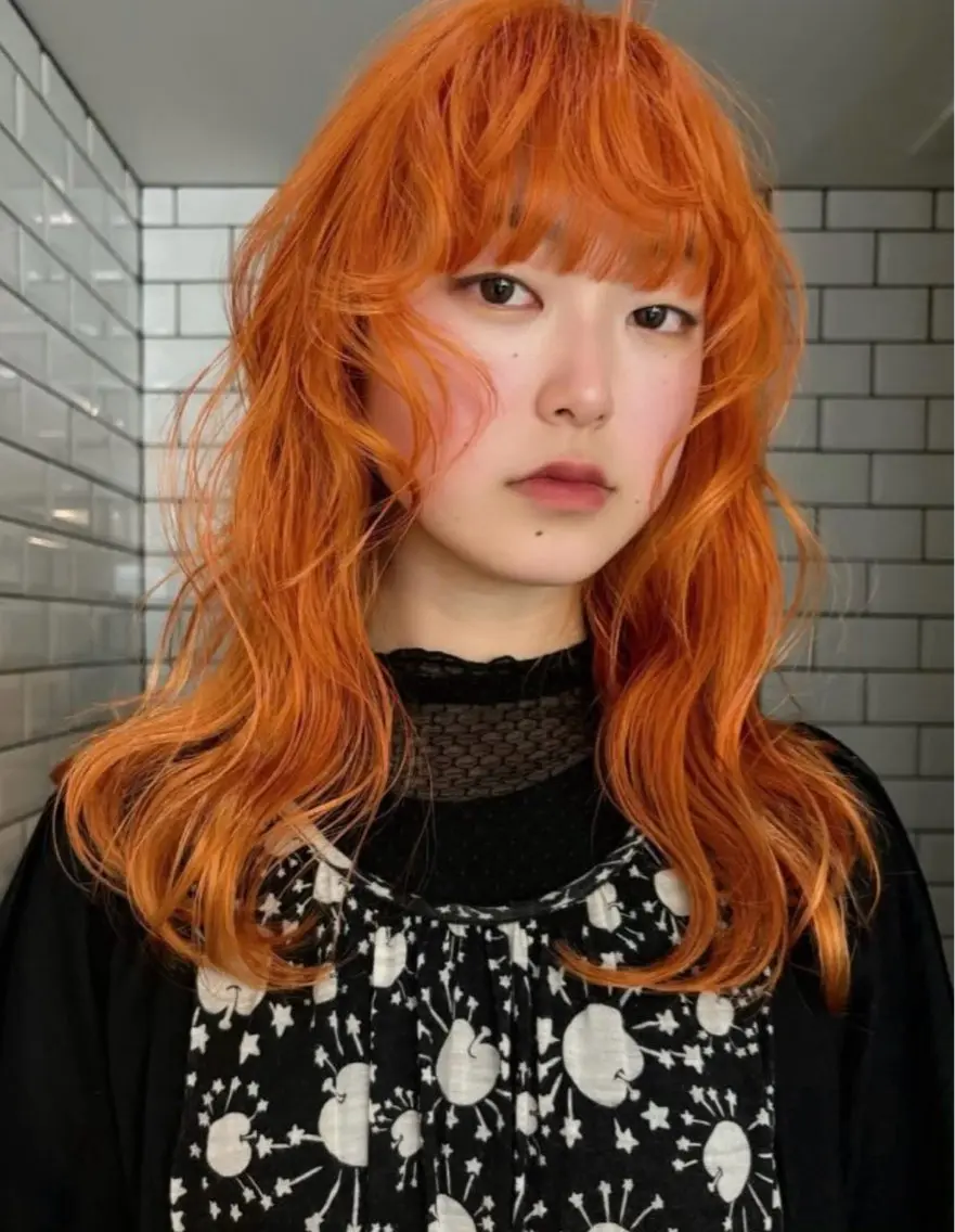 ロング カラー 艶カラー/似合わせ /れんかのヘアスタイル