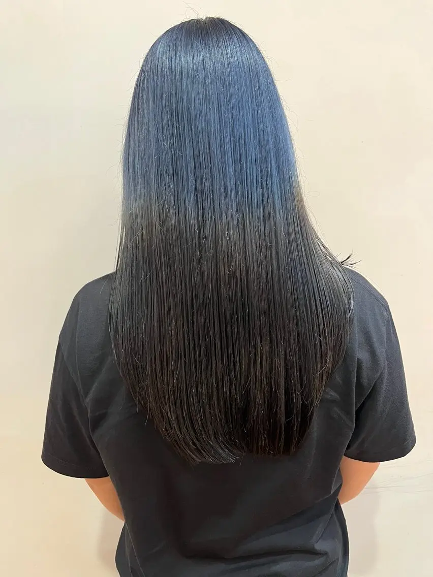 ロング カラー 林 和香菜のヘアスタイル