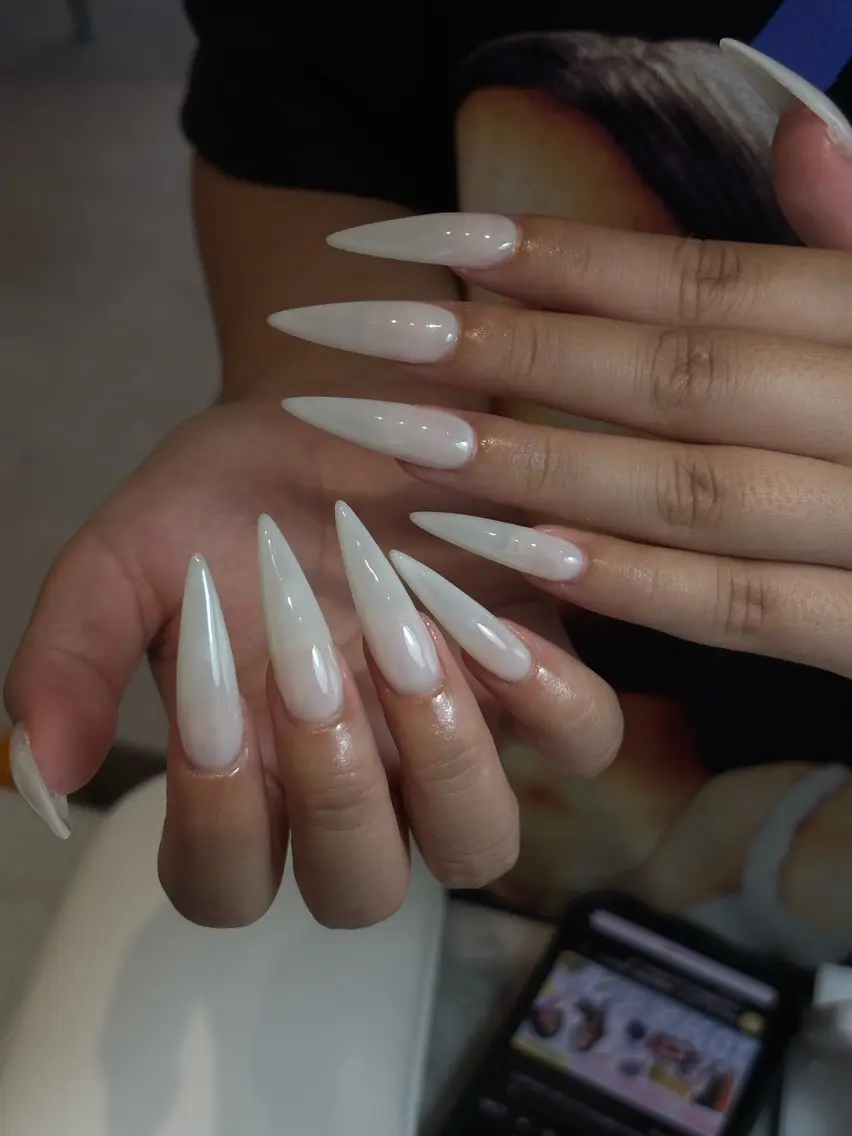 ネイル 長さ出し ロングネイル スカルプネイル スーパーロングネイル ハンドネイル Sully Nail  Labのネイルデザイン