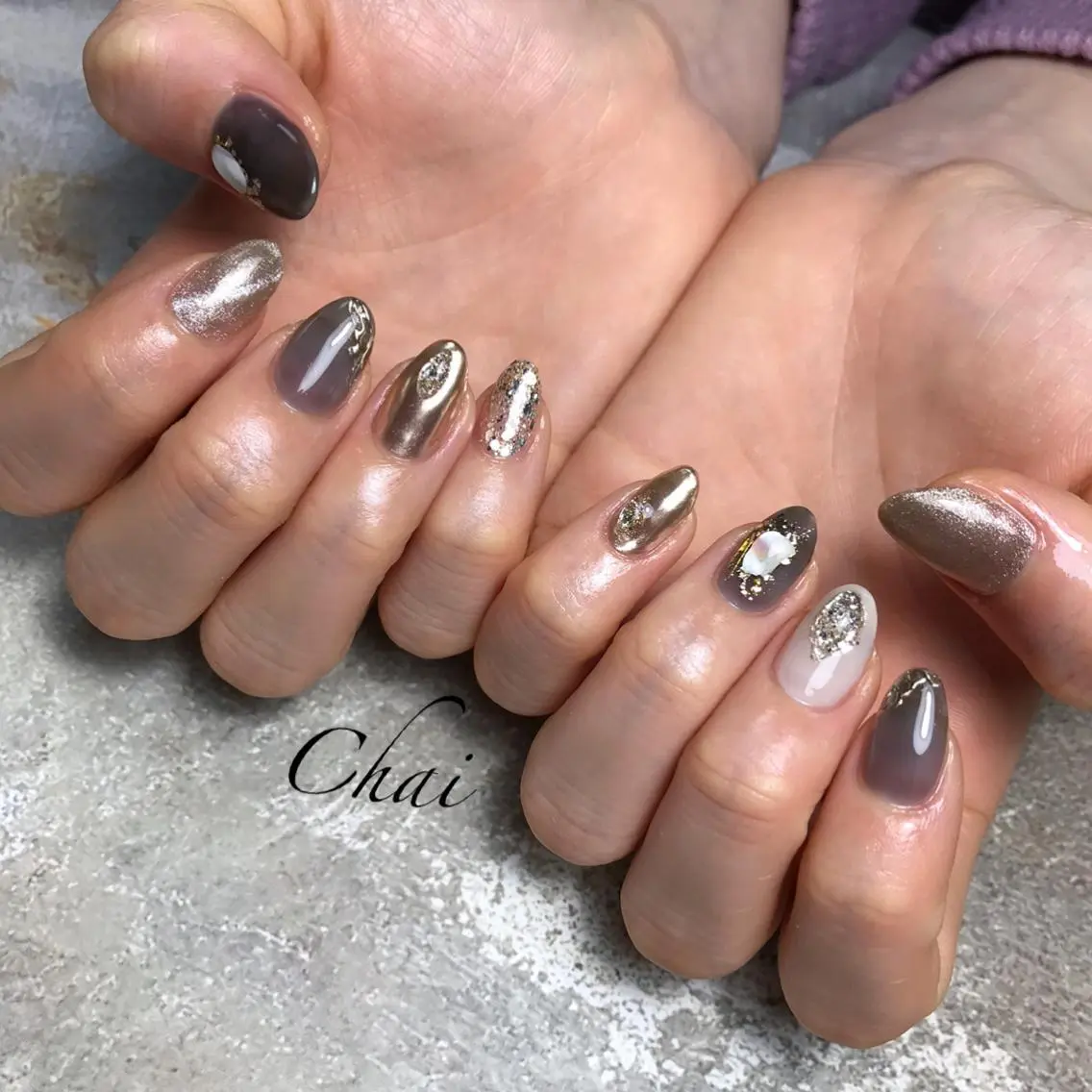 ネイル chai nail &  eye📍鶴橋のネイルデザイン