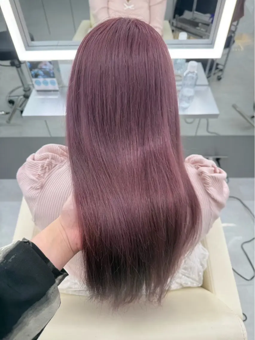 カラー tace新宿 あおいのヘアスタイル