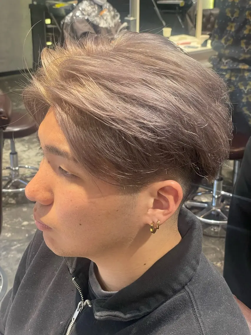 カラー メンズ カット ヘアカラー 💈メンズ職人 ルキト💈のヘアスタイル