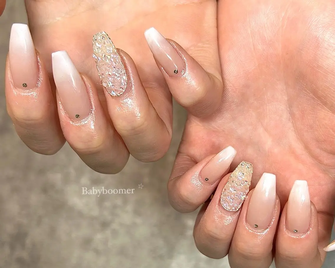 【hand】2本アート(ケアオフ込み)の写真
