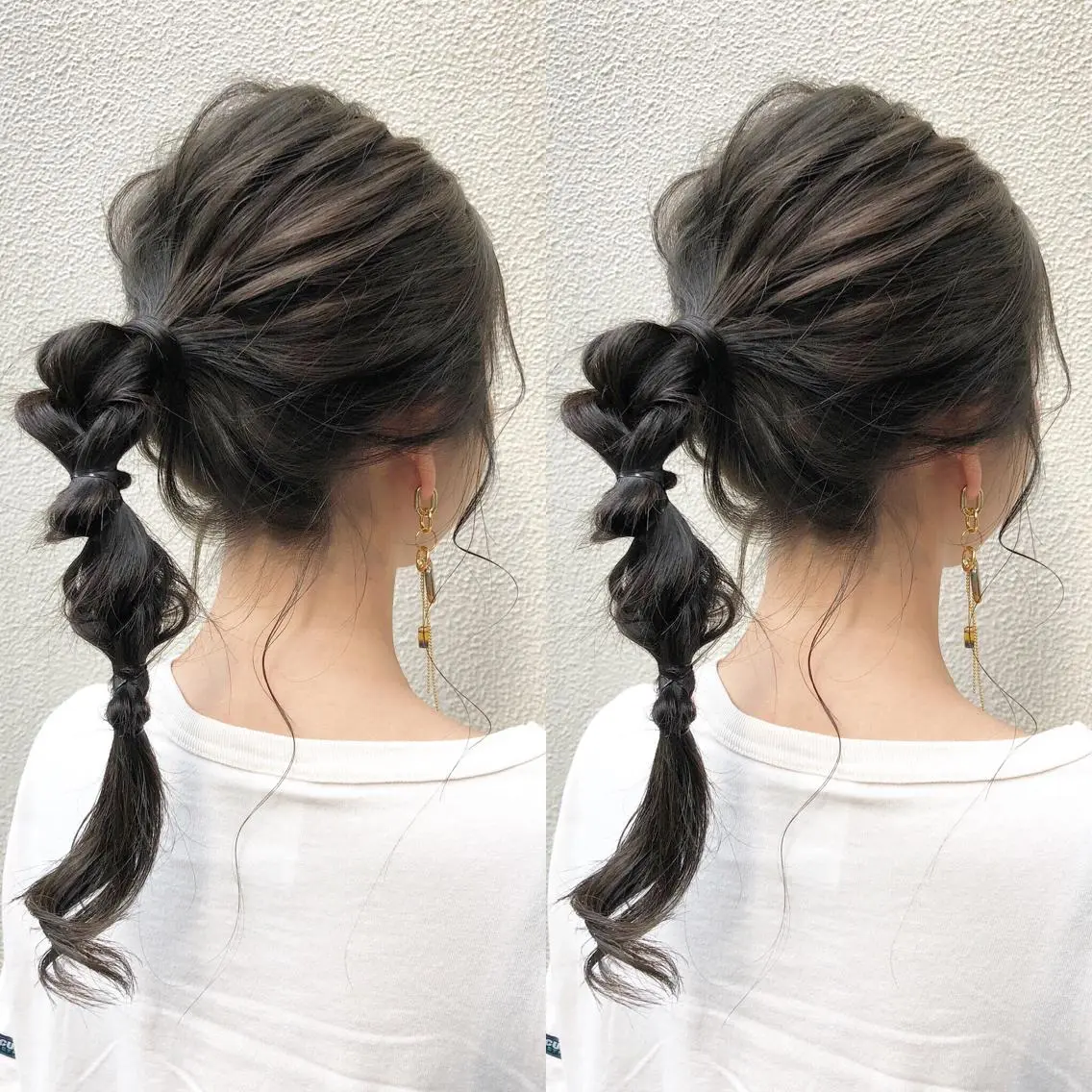 セミロング カラー グレージュ オリーブグレージュ オリーブグレー ヘアカラー ツキノキ　ミナ 8月から西梅田店のヘアスタイル
