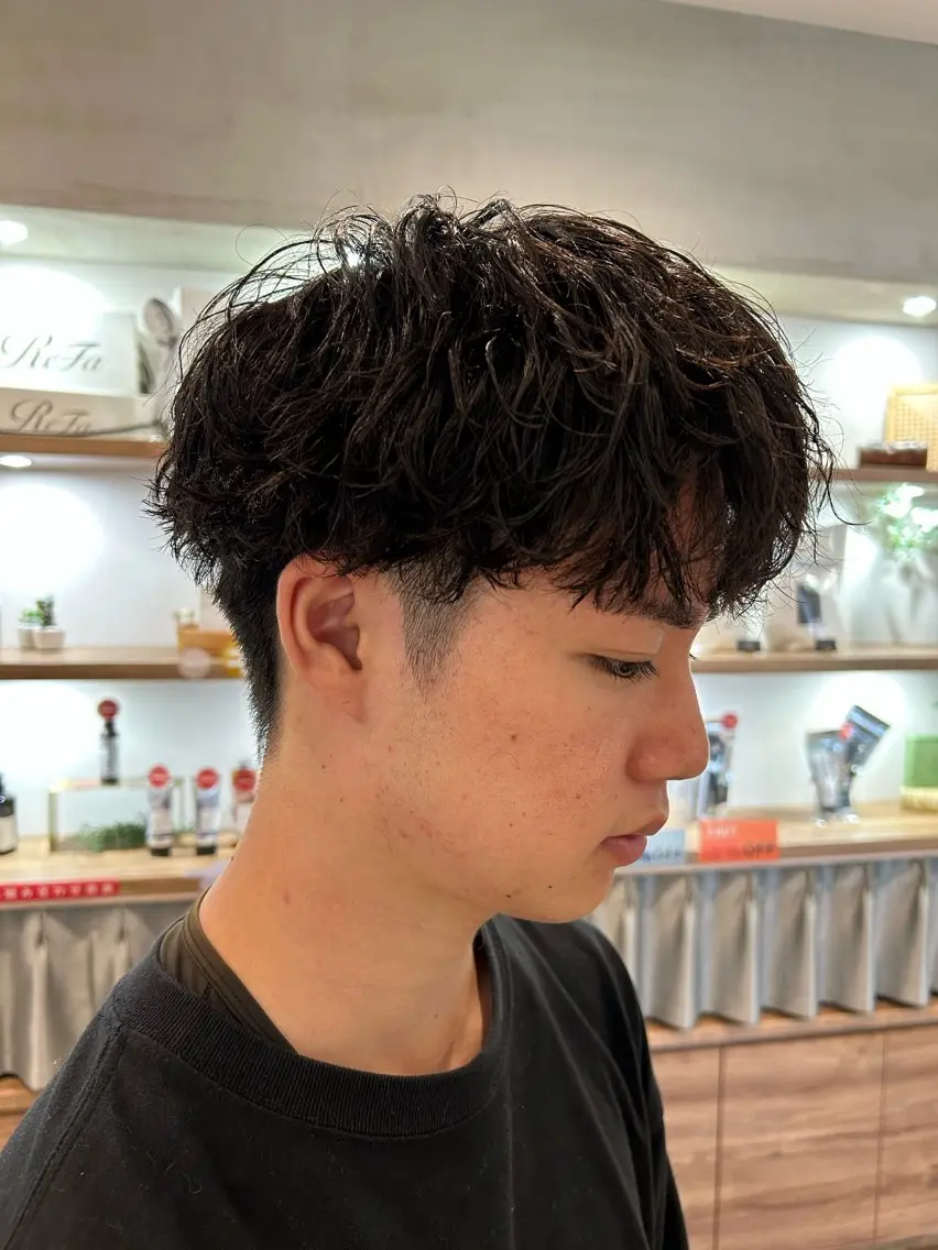 カット+ニュアンスパーマ(ツイスト・ツイスパ・波巻きなどは別途料金かかります)の写真