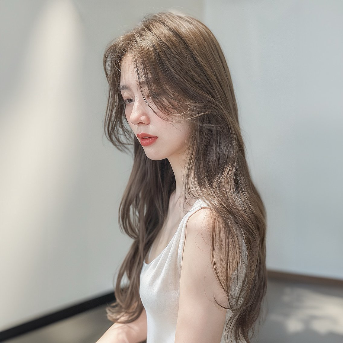 ロング カラー CHERIM ❤️🔥新家光葉のヘアスタイル
