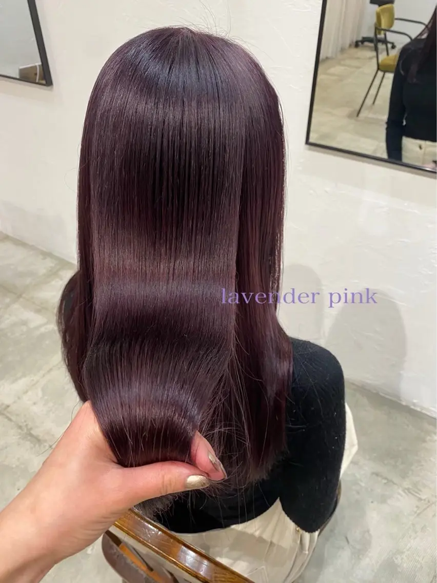 ロング カラー カット ヘアカラー 十倉 朱莉のヘアスタイル