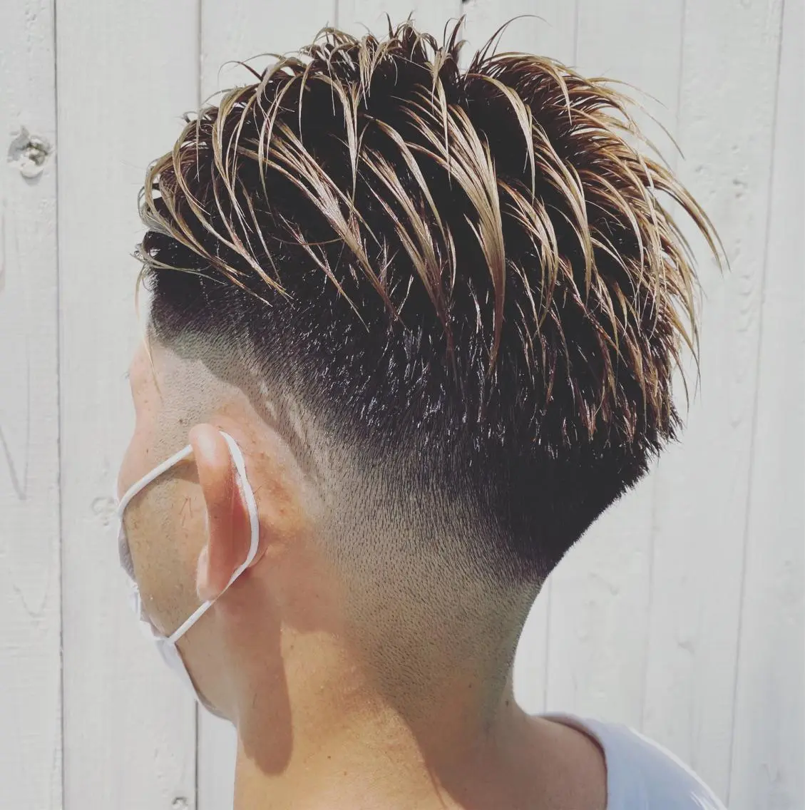 ブリーチカラー+カット+プチスパ¥16000の写真