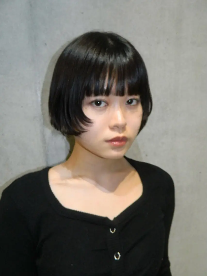 ショート カラー ボブ くせ毛 カット ヘアカラー トリートメント 透明感/レイヤー/ sakura🪽のヘアスタイル