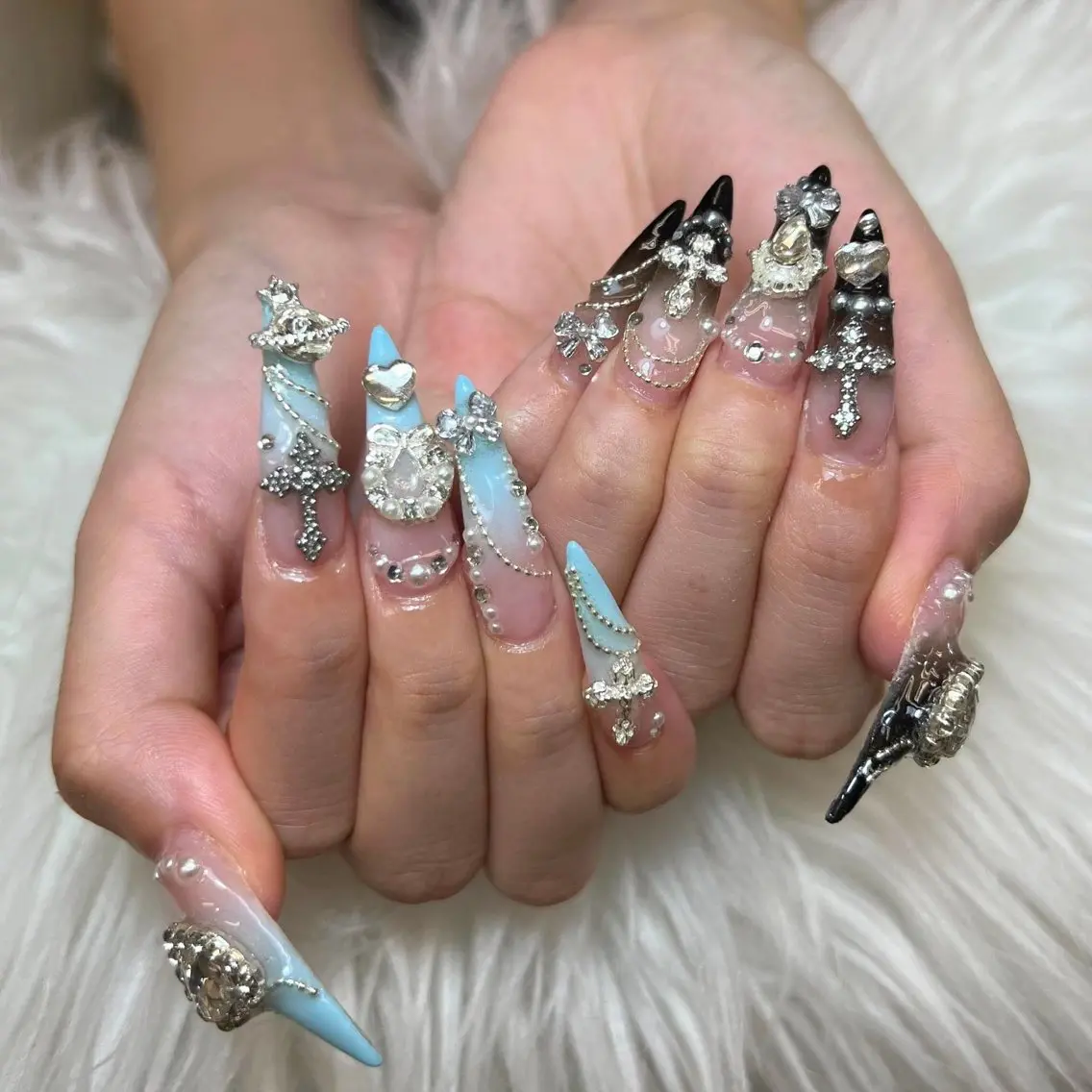 ネイル ハンドネイル ANH NAIL ゴテゴテ専門店💎のネイルデザイン