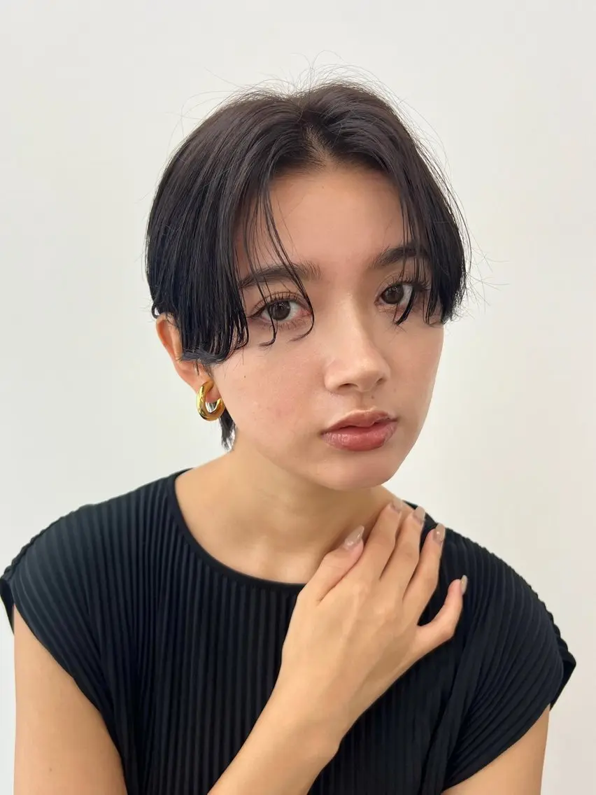 ショート カット ヘアカラー トリートメント 🫧ボブ/縮毛矯正/ 小顔/ゆーな🫧のヘアスタイル