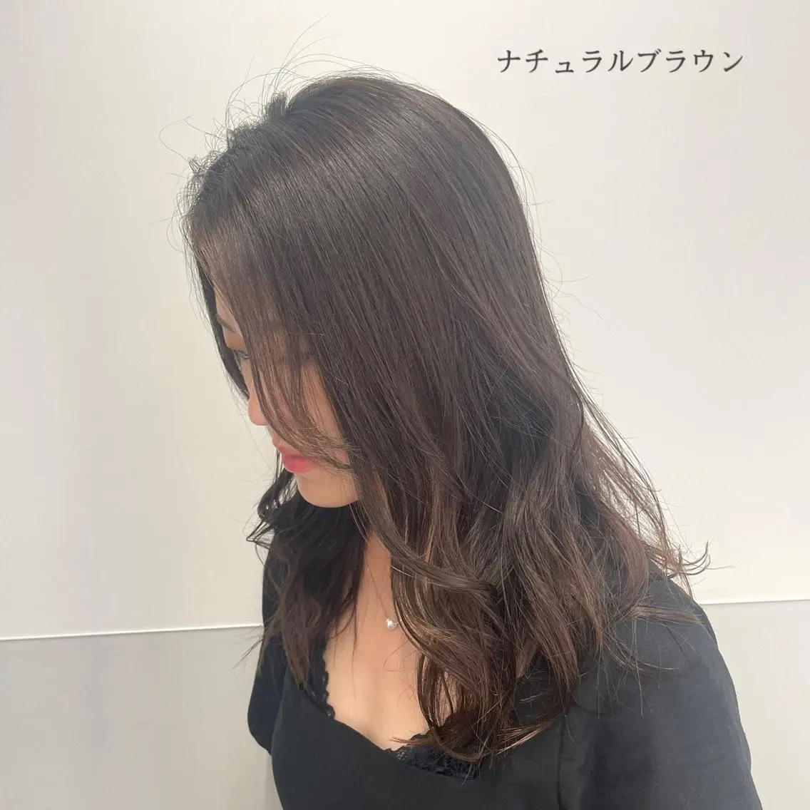 セミロング カラー SAKI ☺︎のヘアスタイル