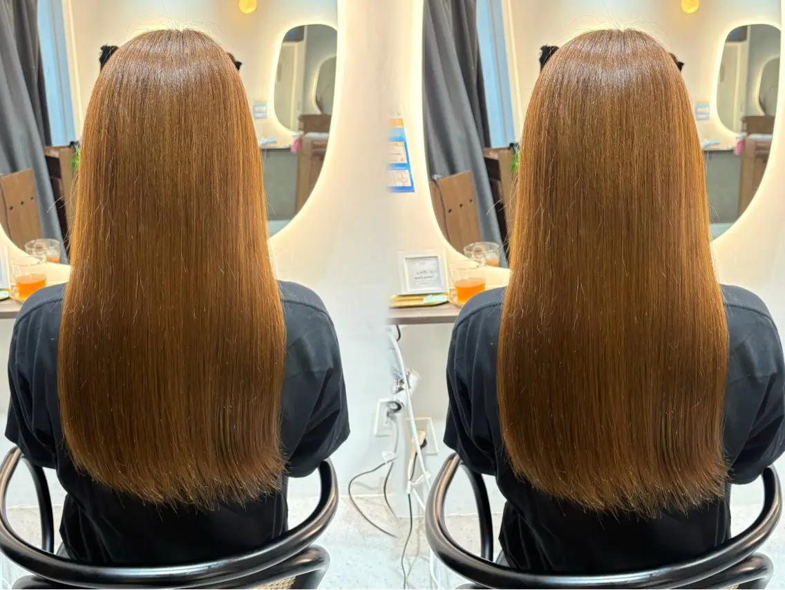 カラー カット ヘアカラー トリートメント すずき あいりのヘアスタイル