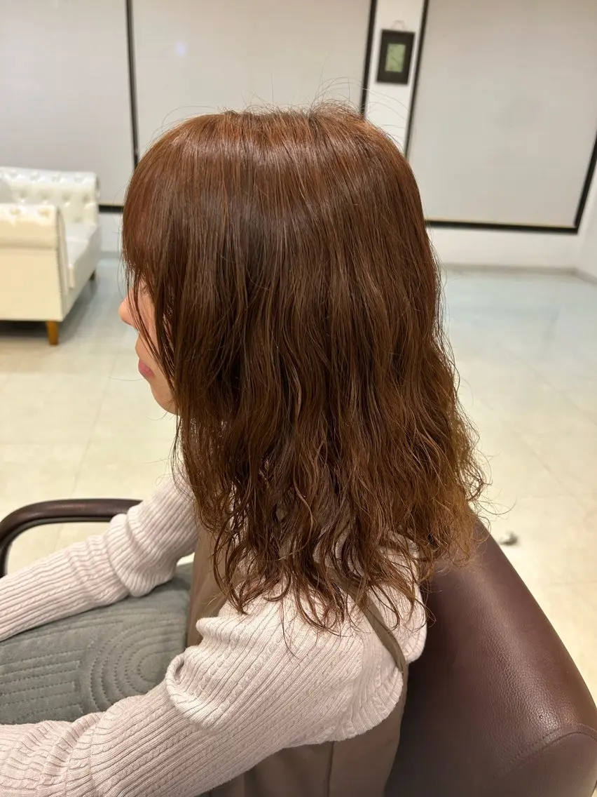 パーマ パーマ 北崎 花のヘアスタイル
