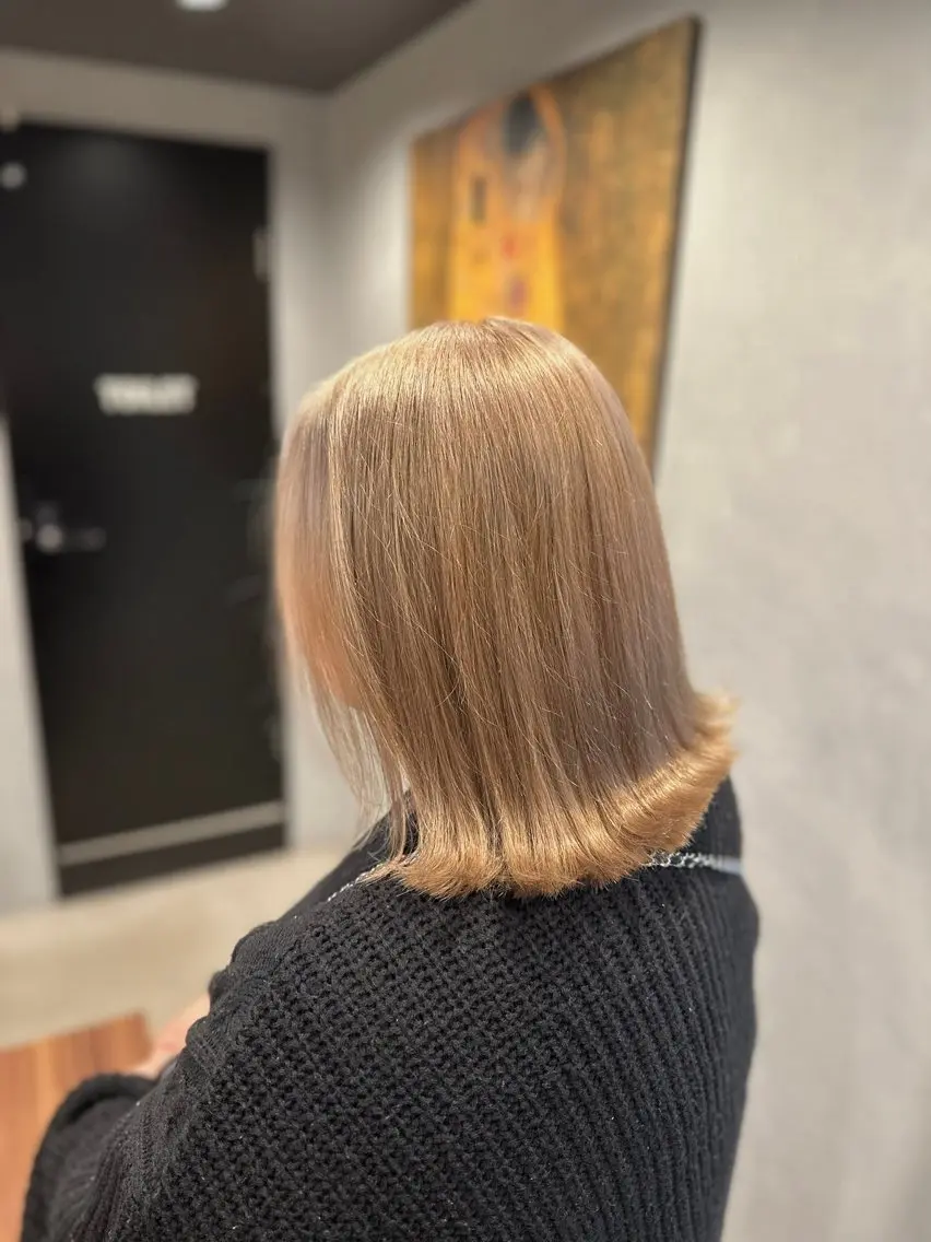 カラー LICO/京都駅 Lafithhairのヘアスタイル
