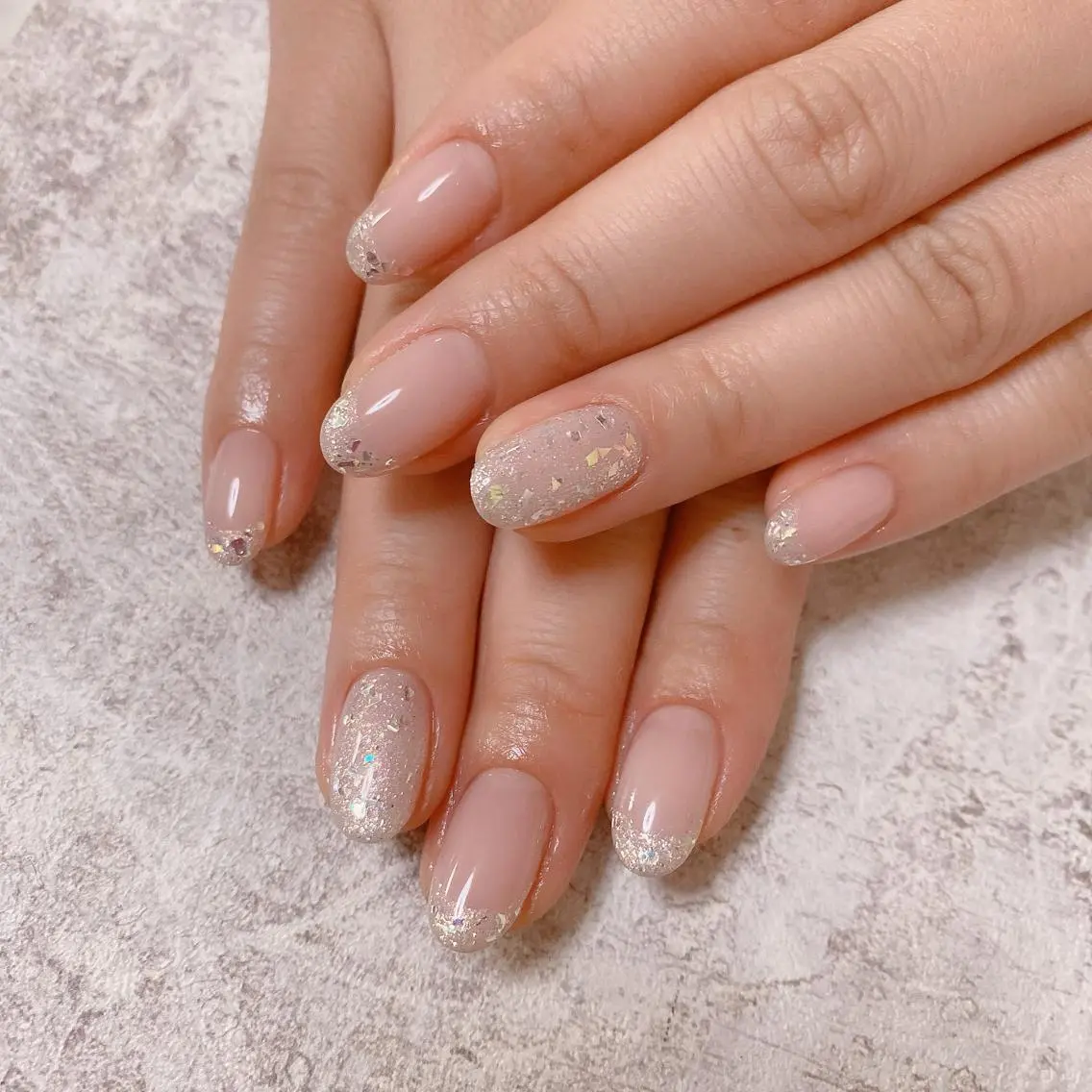 ネイル アートネイル フレンチネイル ナナイチゼロ I.Naoのネイルデザイン
