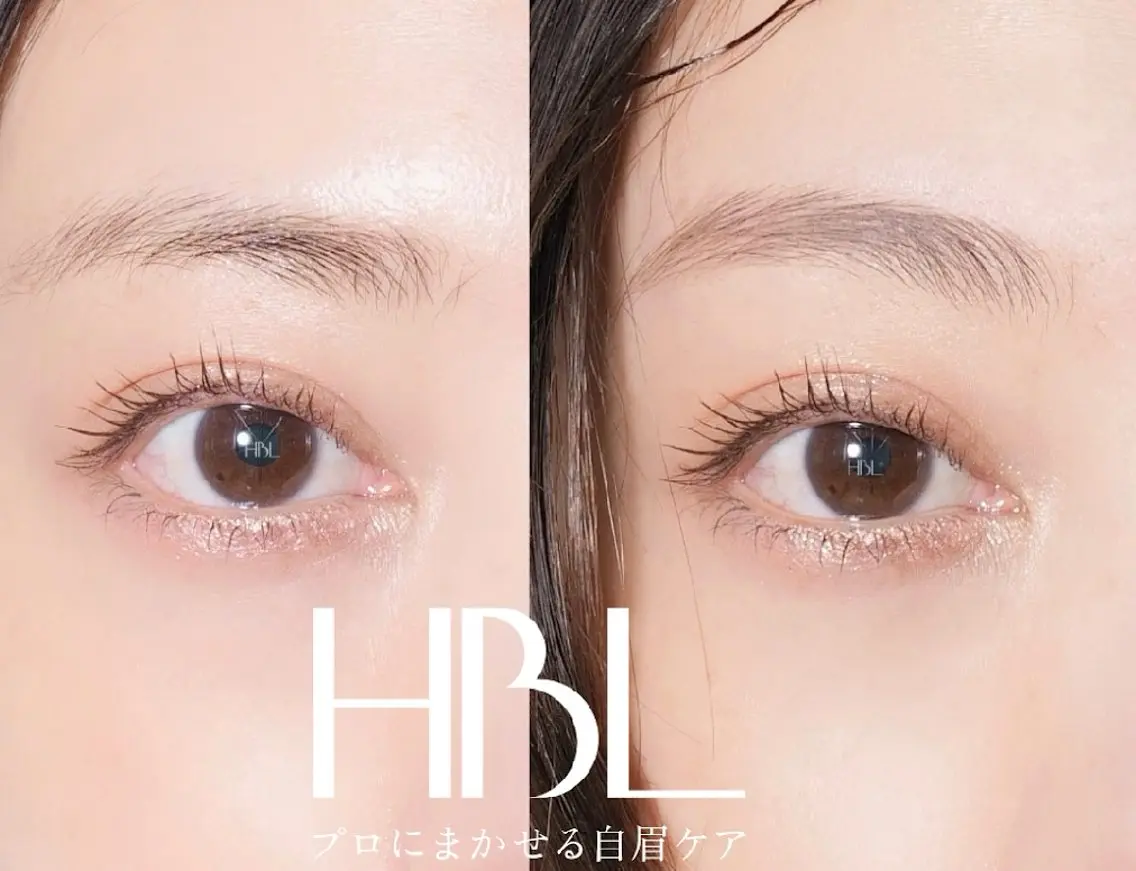 アイブロウ ハリウッドブロウリフト eyelash la.lanのマツエク・マツパデザイン