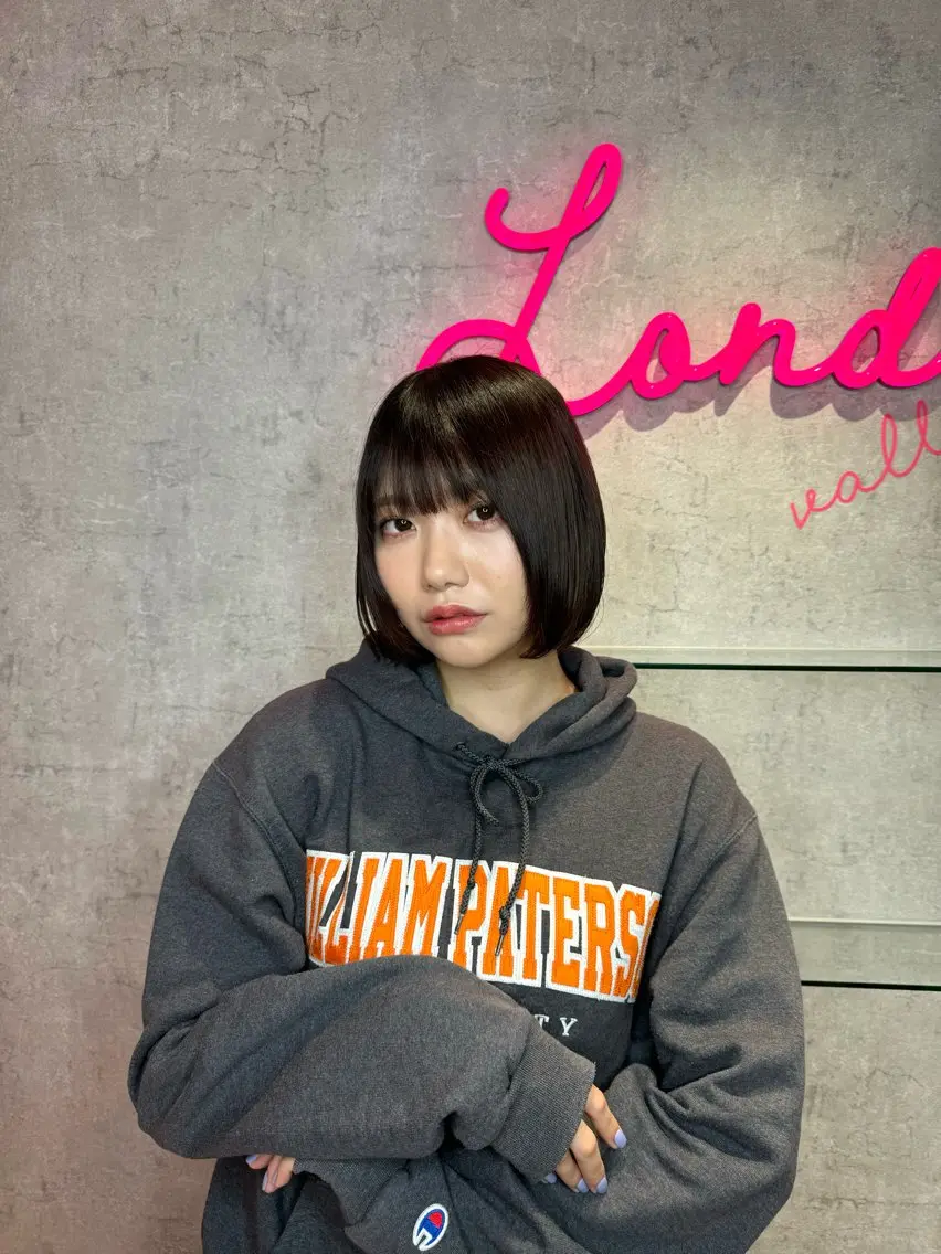 ショート 切りっぱなしボブ ボブ くせ毛 髪質改善 韓国風ヘア 🌹艶ボブの達人🌹 SYOHEIのヘアスタイル