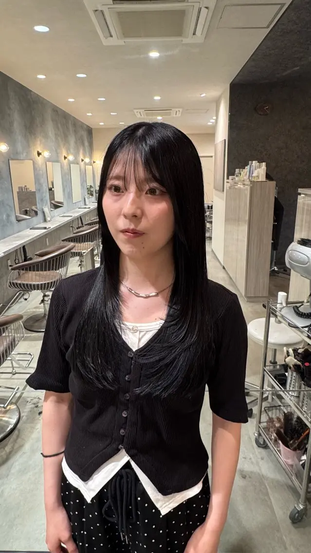 ロング カラー ヘアカラー 清水 菜々子のヘアスタイル