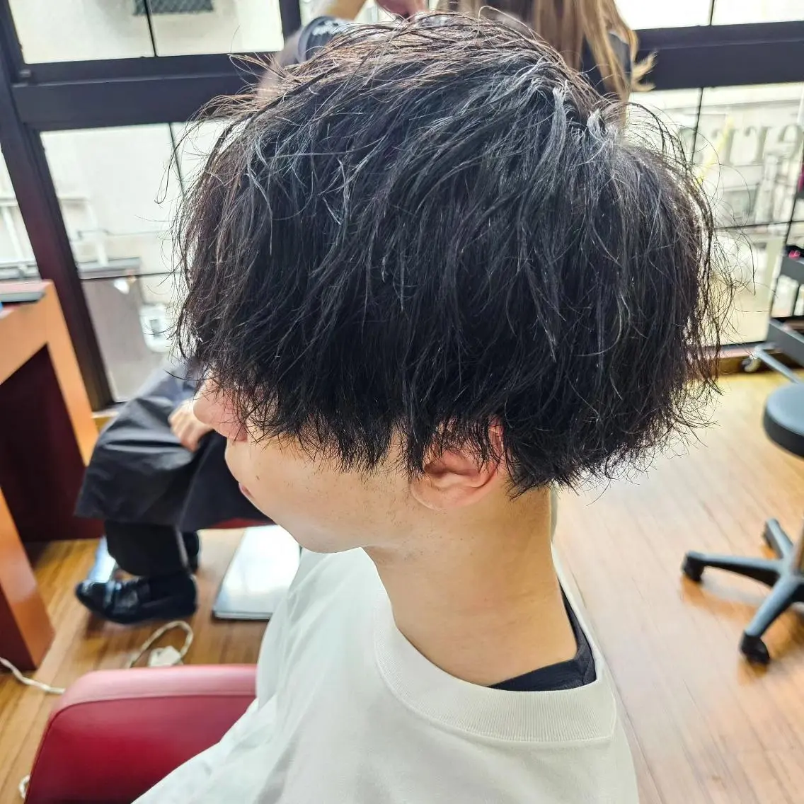 メンズ メンズパーマ カット パーマ 特殊パーマ 片山恭兵のヘアスタイル