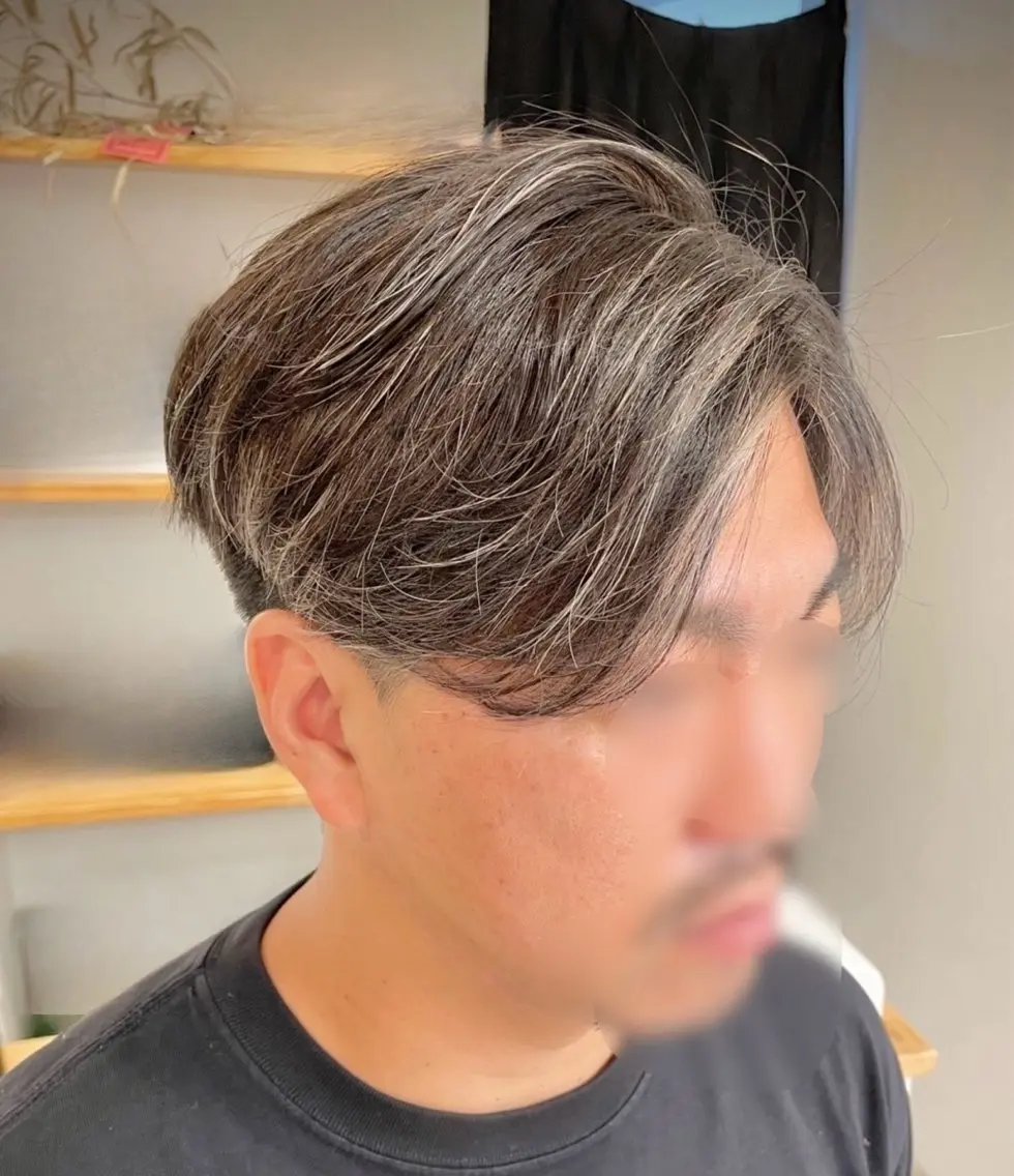 🌟男性限定🌟デザインカット+特殊ニュアンスパーマ+トリートメント+眉カットの写真