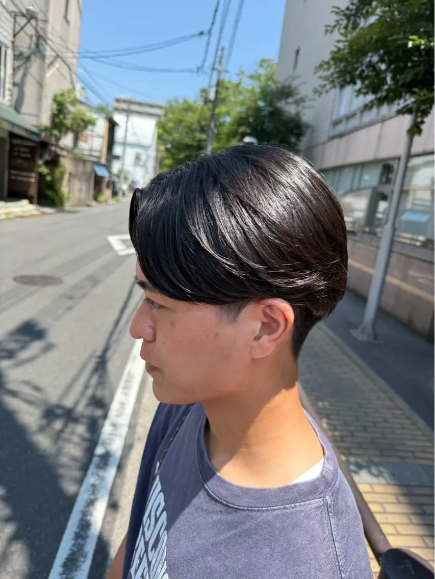 メンズ カット 安原 愛結羽のヘアスタイル