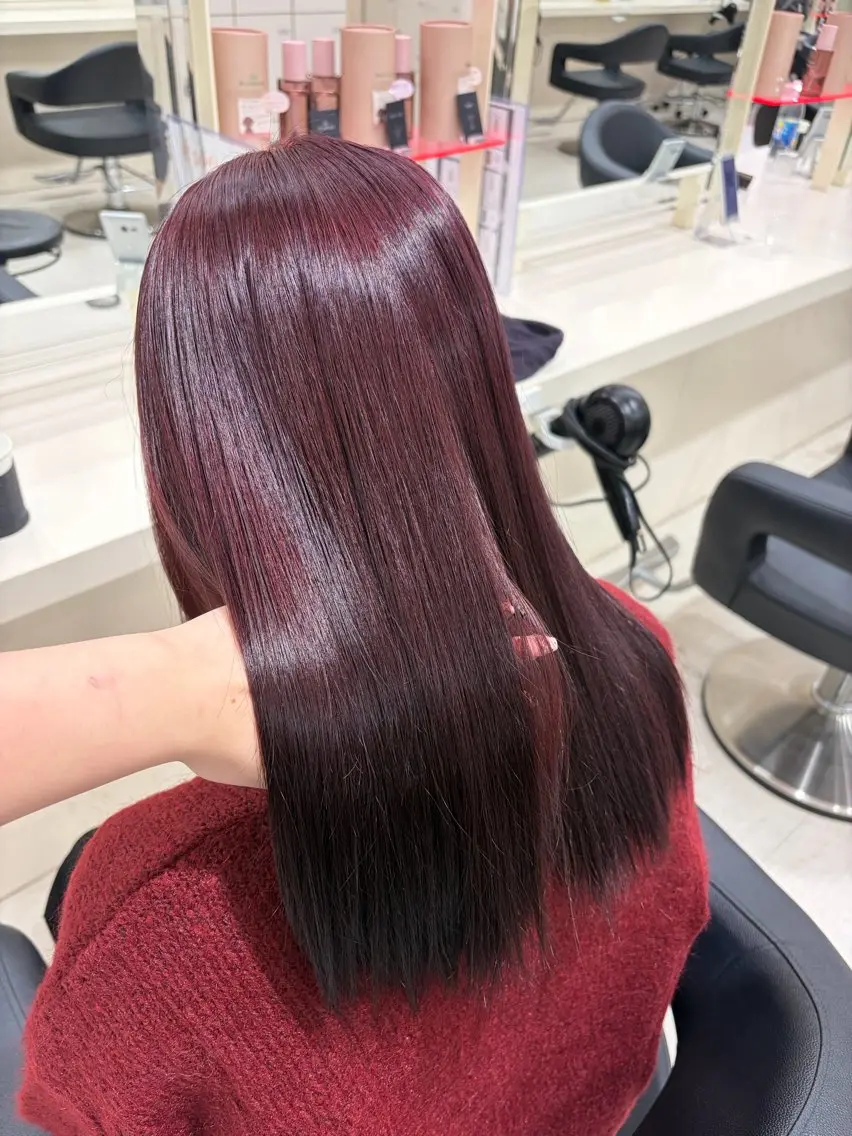カラー ヘアカラー 暖色ガーリーヘア🎀 MEARI🩰のヘアスタイル