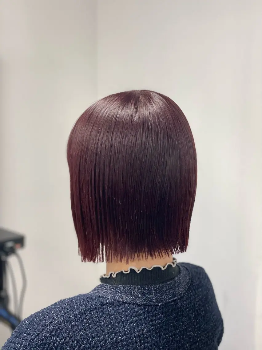 ミディアム カラー カット ヘアカラー SYOMA/ 透明感カラー/艶髪のヘアスタイル