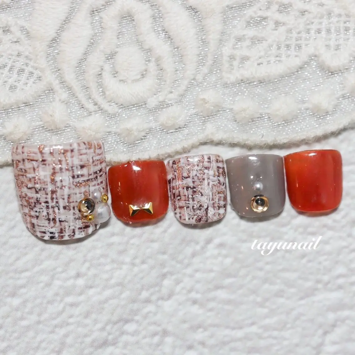 ネイル アートネイル ジェルネイル パラジェル ネイルサロン 【たゆnail】のネイルデザイン
