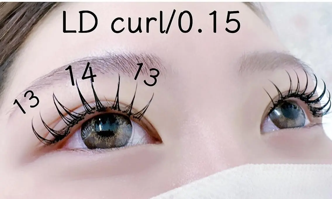マツエク・マツパ LED lash crebiaのマツエク・マツパデザイン