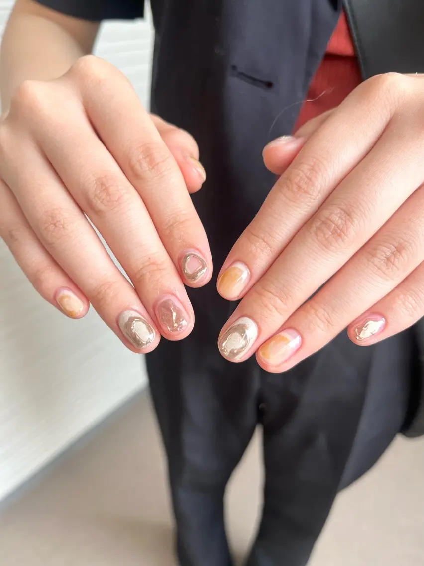 ネイル ニュアンスネイル Ray. Maayaのネイルデザイン