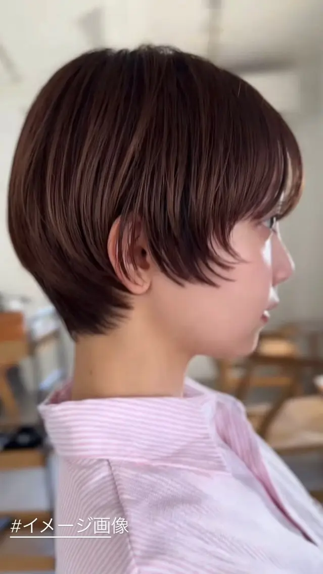 ショート 出島 凜平のヘアスタイル