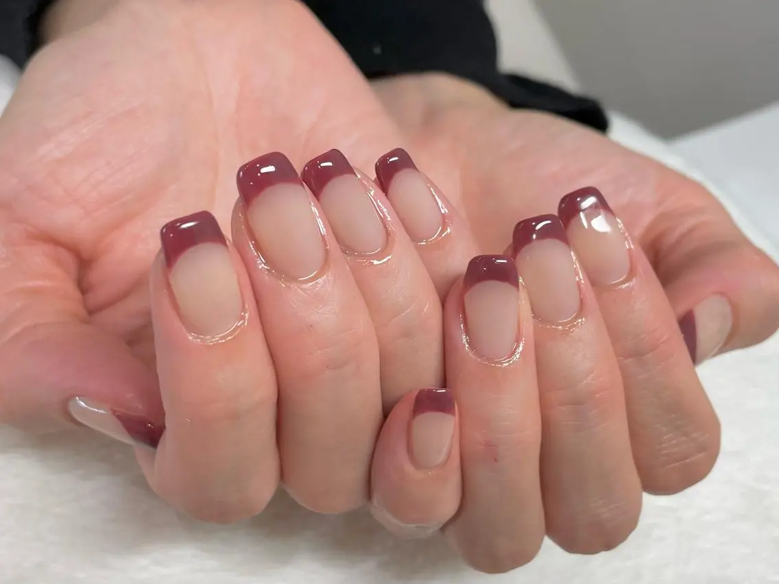 ネイル フレンチネイル riri-nail Rie Endoのネイルデザイン
