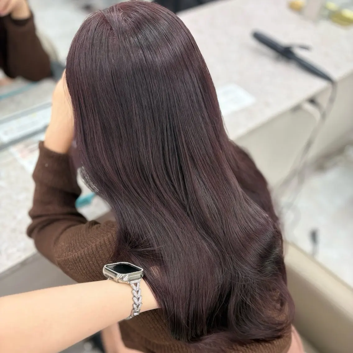 カラー ヘアカラー ハイトーン/モテ髪 🎀hina🎀のヘアスタイル