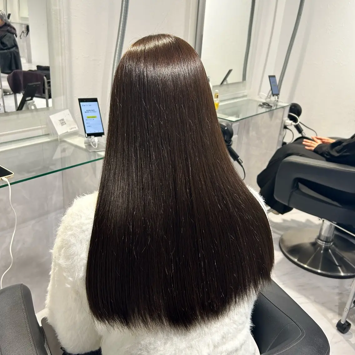 ロング カラー 表参道/透明感カラー /暗髪/ジュキヤのヘアスタイル